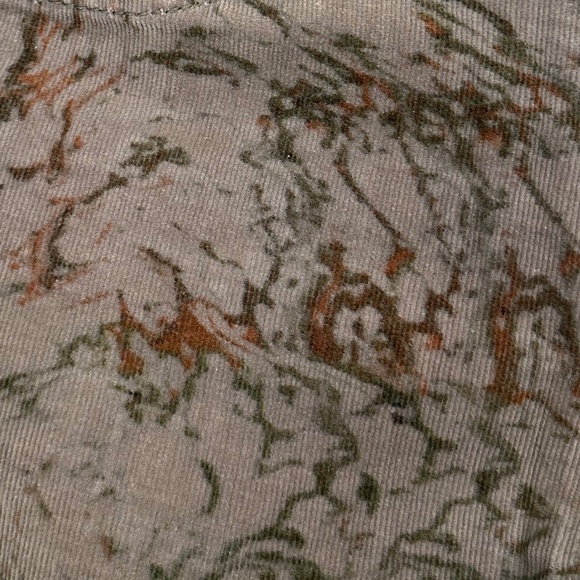 ISABEL MARANT ETOILE Grey Cords w/ Rust and Forest Green Pattern - Size 3 (US 8) - Picture 12 of 15